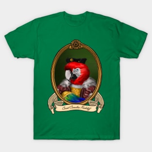 Renaissance Bird - Count Cornelius Radcliff (A Scarlet Macaw) T-Shirt